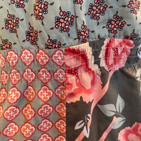 Soyaconcept patchwork sleeveless countrycore sleeveless grannycore dress size 40 - Picture 10 of 14